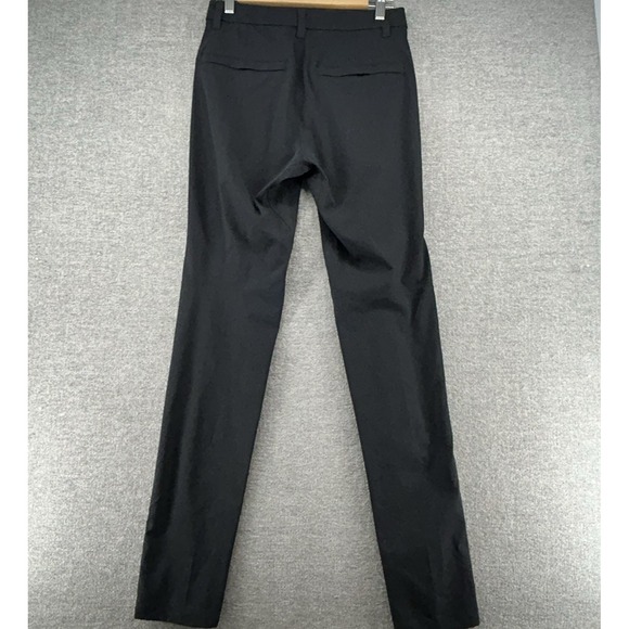 Lululemon Commission Pants Slim Light Men Sz 28x33 Black Preppy - Picture 2 of 9
